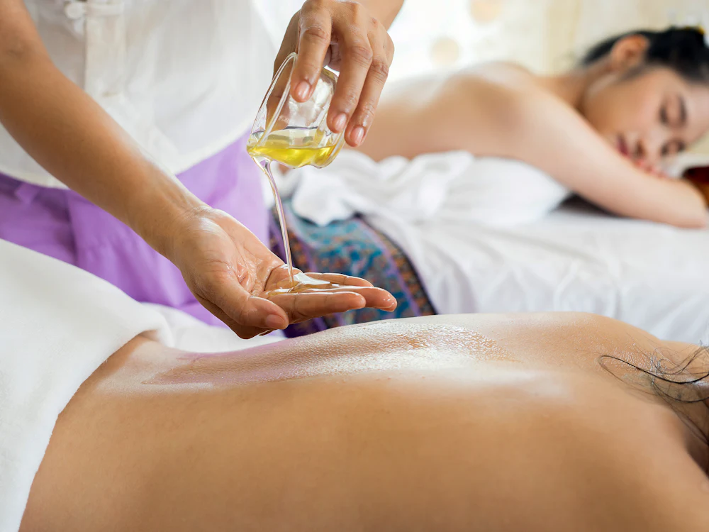 Uvendra wellness area treatment room prepared for a massage
